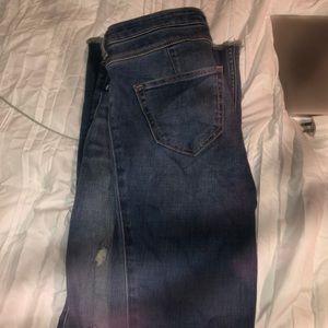 High Waisted Hollister Med Wash Jeans